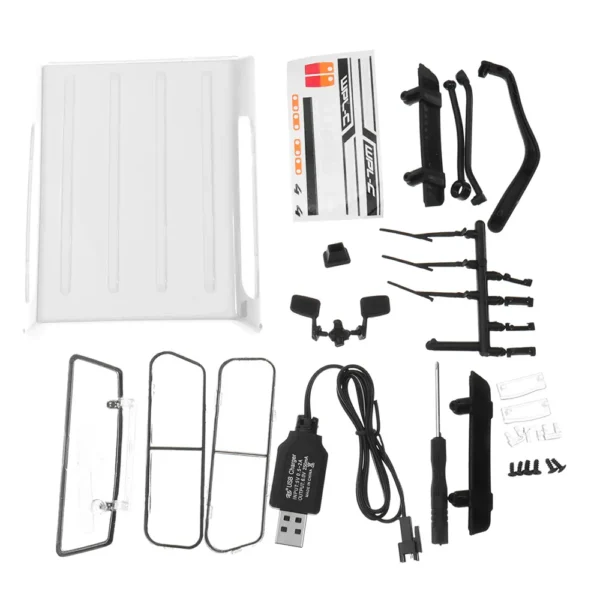 auto a control remoto hilux 81 escala 1/16 modelo wpl c24