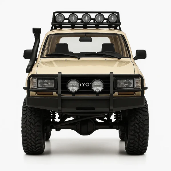 land cruiser 80 wpl c54 auto rc escala 1-16 en fondo blanco o natural