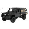 toyota land cruiser 79 rc escala 1-12 mn82s sobre terreno rocoso
