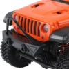 jeep rubicon mn128 auto rc escala 1-12 en fondo natural o sobre terreno rocoso