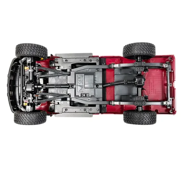 toyota land cruiser 79 mn82 auto rc escala 1-12 sobre fondo blanco o rocoso