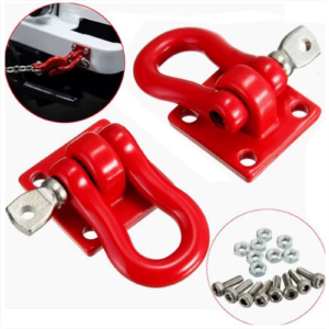ganchos de remolque v2 en aleación de aluminio para auto rc a escala