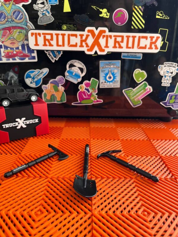 Set de 3 accesorios minería escala | Truck x Truck