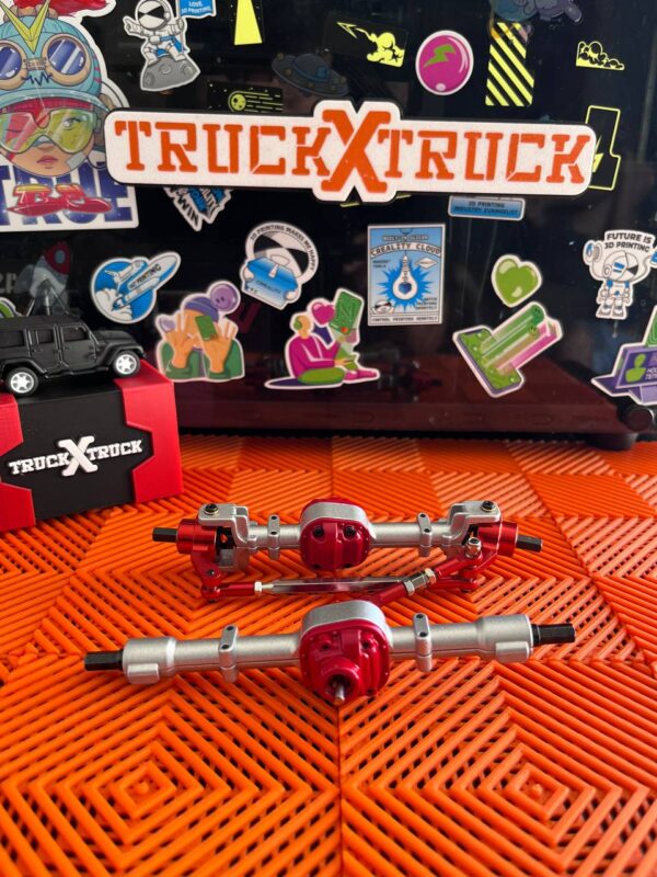 Ejes delantero y trasero de Metal 1/12  | Truck x Truck