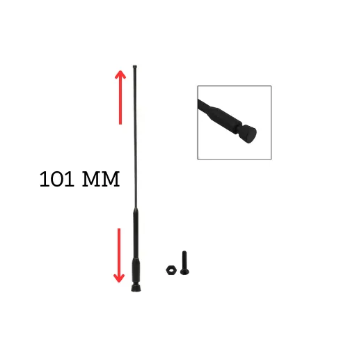 Antena plástica pequeña para vehículos RC a escala