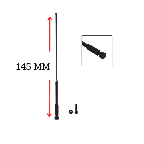 Antena plástica pequeña para vehículos RC a escala