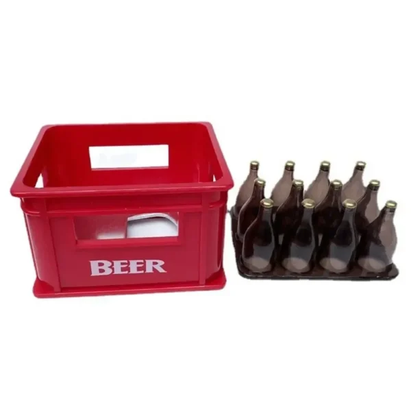 Mini botellas de cerveza a escala 1/12 en colores variados para RC